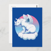 リノエンジェル – リノセロス保全認識度 ポストカード (正面/裏面)