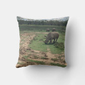 リノコットン装飾用クッション クッション (裏面)