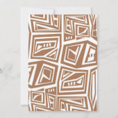 リノサファリ招待状 招待状 (裏面)