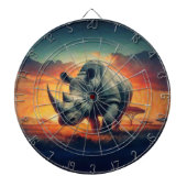 リノサンセットサファリ ダーツボード (正面)