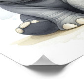 リノジャングル子供部屋ウォール ポスター (角)