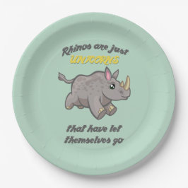 リノスはユニコーンだ ペーパープレート