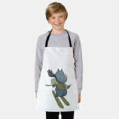 リノスキーアスキー エプロン (着用した状態)