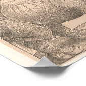 リノセロス – アルブレチデュラー1515ウッドカットグラビア ポスター (角)