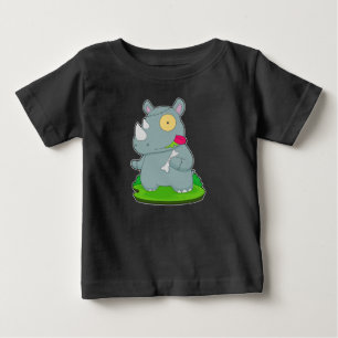 リノハロウィンゾンビ ベビーTシャツ
