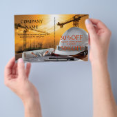 リノベーションハンドマニシアンコントラクター建築 チラシ (ハンドル)