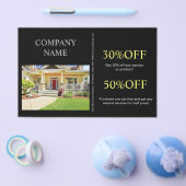 リノベーション建築ホームリフォーム不動産仲介業者 チラシ (シングル)