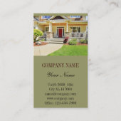 リノベーション建築ホームリフォーム不動産仲介業者 名刺 (正面)