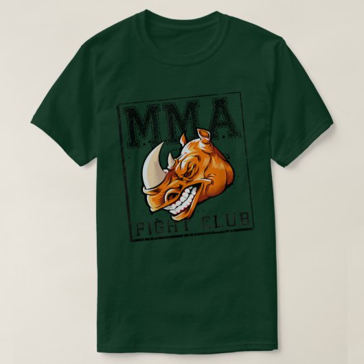 リノミックス武術アーツmmaファイタービーストモチザ tシャツ (デザイン正面)