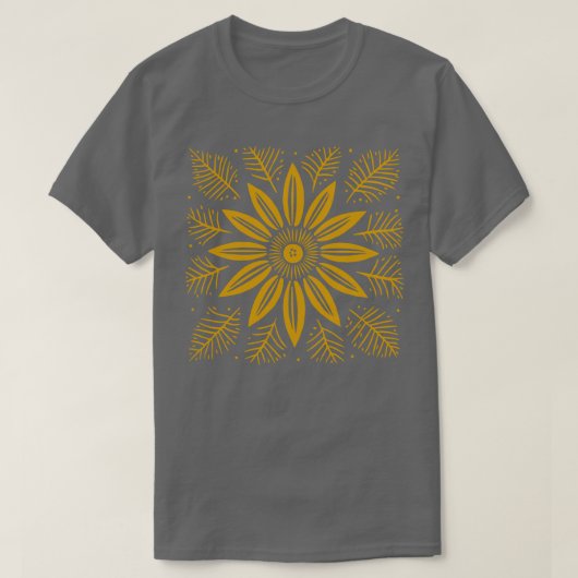 リノ切り花2 Tシャツ (デザイン正面)
