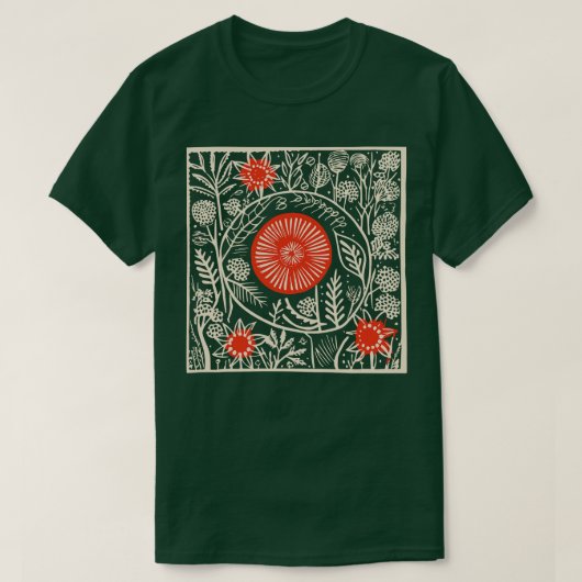 リノ カット バード 4 Tシャツ (デザイン正面)