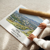 リノ ネバダ ポスター, 水彩, オーダーメイド ポスター