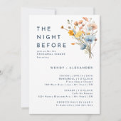 リハはっきりしたエレガントサ前のフローラ夜 招待状 (正面)