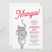 リハイタリアンーサルディナー 招待状 (正面/裏面)