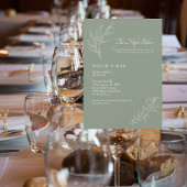 リハエレガントサルの前の夜を結婚セージ 招待状