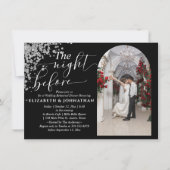 リハエレガントサルの前の結婚夜 招待状 (正面)