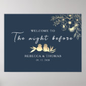 リハエレガントーサルの前の夜 ポスター (正面)