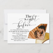 リハエレガントーサルディナー前の夜 招待状 (正面)