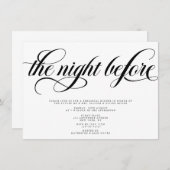 リハエレガントーサルディナー 招待状 (正面/裏面)