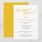 リハエレガントーサルディナー 招待状 (正面/裏面)