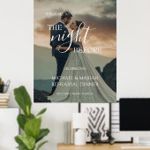 リハエレガントーサル前の夜の写真 ポスター (ホームオフィス)