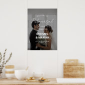 リハエレガントーサル前の夜の写真 ポスター (キッチン)