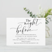 リハエレガントーミニマルサル前の夜 招待状 (スタンド正面)