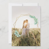 リハカスタムーサル前の夜の写真 招待状 (裏面)