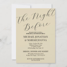 リハシンプルーエレガントサル前の夜