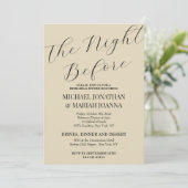 リハシンプルーエレガントサル前の夜 招待状 (スタンド正面)