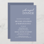 リハシンプルーサル前の夜I 招待状 (正面/裏面)