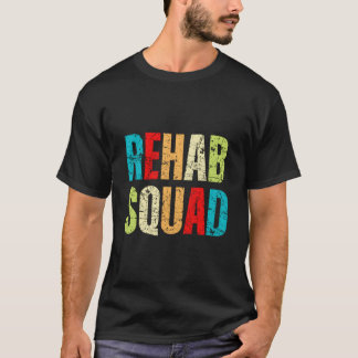リハビリテーション認識度ウィークRehabスクワートコル Tシャツ
