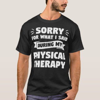 リハビリ中失言につき Tシャツ