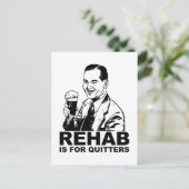 リハブは物を扱う ポストカード (スタンド正面)