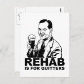 リハブは物を扱う ポストカード (正面/裏面)