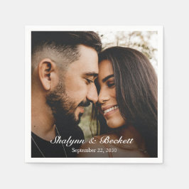 リハモダンーサルディナー写真 スタンダードカクテルナプキン