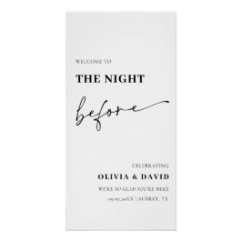 リハモダンーサル前の夜のポスター ポスター