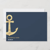 リハモダン航海のーナーの招待 招待状 (裏面)