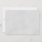 リハーエレガントサルディナー招待状白黒 招待状 (裏面)