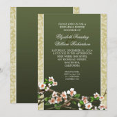 リハーエレガントサルディナー招待 招待状 (正面/裏面)