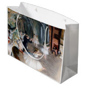 リハーサルのステージ、エドガー・デガ ラージペーパーバッグ (裏面アングル)