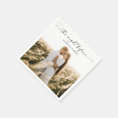 リハーサルのディナーナプキン前夜 スタンダードカクテルナプキン (角)