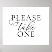 リハーサルのディナー結婚の好意を一つ取って下さい ポスター (正面)