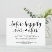 リハーサルのディナー結婚の後で幸せに 招待状 (スタンド正面)