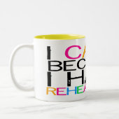 リハーサルのマグ ツートーンマグカップ (左)