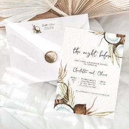 リハーサルの前の夜に熱帯 招待状