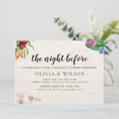 リハーサルの前の夜のトロピカル 招待状 (スタンド正面)