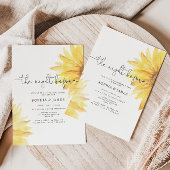 リハーサルの前の夜ひまわり 招待状