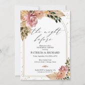 リハーサルの前の夜ボホ 招待状 (正面)