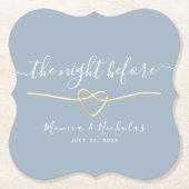 リハーサルの前の夜 ペーパーコースター (正面)